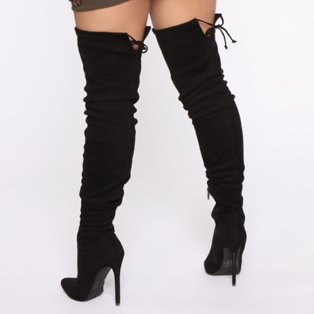 BRAND NEW Fashion Nova Thigh High Heels